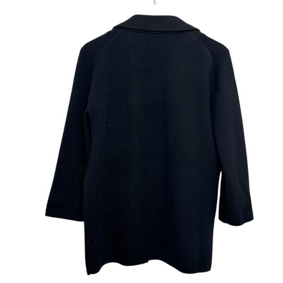 J. Crew Black Sophie Open-Front Sweater-Blaze Size Small - Picture 5 of 8